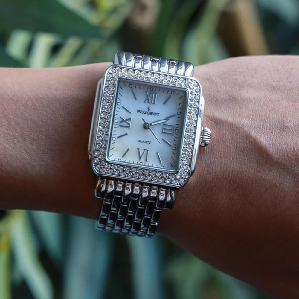 Peugeot Silver Bracelet Watch - Like New - Picture 6 of 7